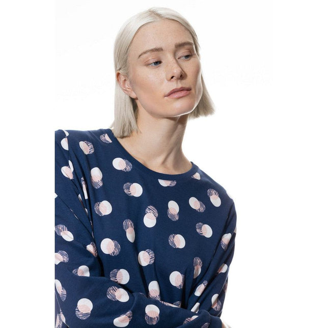 Mey Dames Nachthemd sleepshirt long sleeve 1230012 - Jambelles