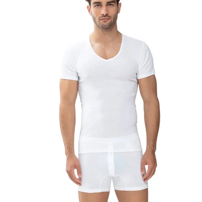 Herenshirt met V-hals Mey Basics 49107