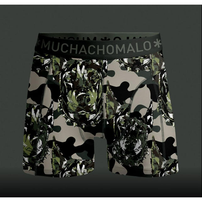 Muchachomalo Heren Boxer Men 10-Pack Short Print/Solid U-Outlt1010 - Jambelles