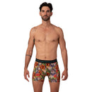 Muchachomalo Heren Boxer Men 12-Pack Short Print/Solid U-Golden1010 - Jambelles