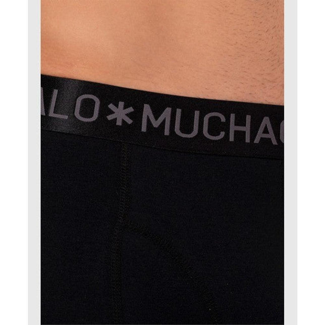 Muchachomalo Heren Boxer Men 2-Pack Short Print/Solid BISON1010 - Jambelles
