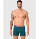 Muchachomalo Heren Boxer Men 2-Pack Shorts 2P SOLID1010- - Jambelles