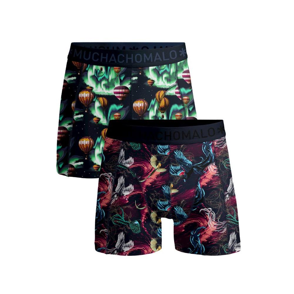 Muchachomalo Heren Boxer Men 2-Pack Shorts Airelements 2P  - Jambelles