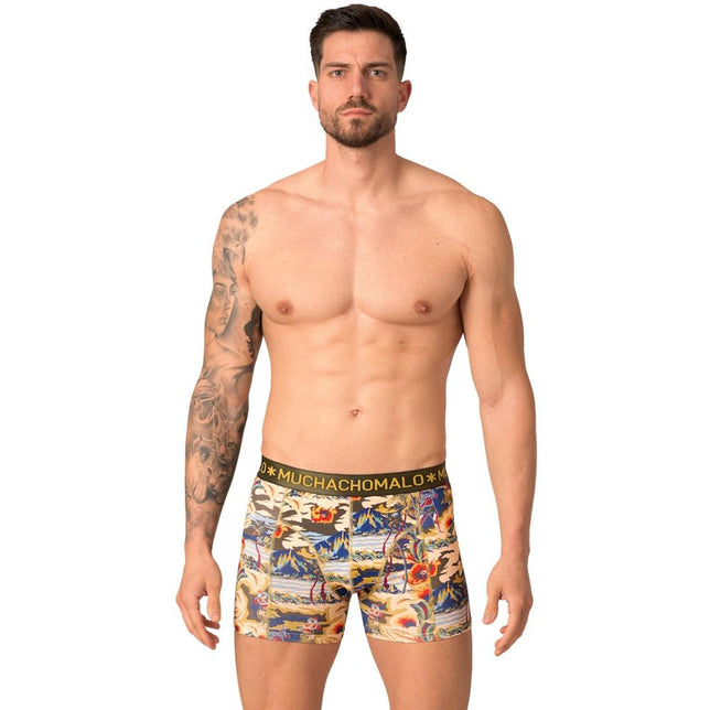 Muchachomalo Heren Boxer Men 2-Pack Shorts Baretta Hawai 2P BARETTA1010 - Jambelles