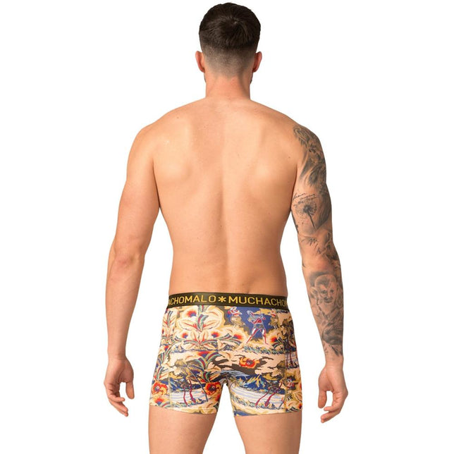 Muchachomalo Heren Boxer Men 2-Pack Shorts Baretta Hawai 2P BARETTA1010 - Jambelles