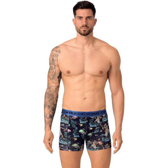 Muchachomalo Heren Boxer Men 2-Pack Shorts Biker Poseidon 2P POSBIKE1010 - Jambelles