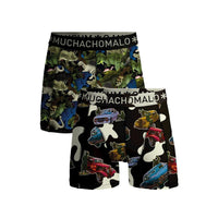 Muchachomalo Heren Boxer Men 2-Pack Shorts Figures FIGURES1010 - Jambelles