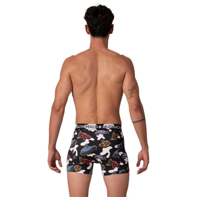 Muchachomalo Heren Boxer Men 2-Pack Shorts Figures FIGURES1010 - Jambelles
