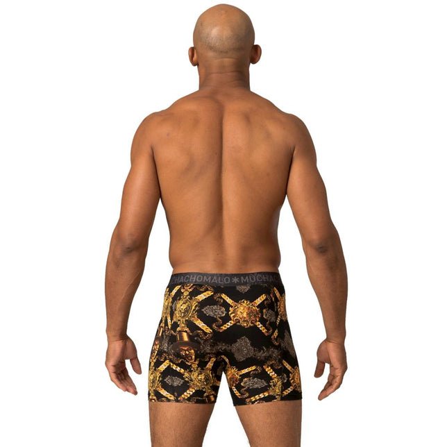 Muchachomalo Heren Boxer Men 2-Pack Shorts King Kong Cuban Link 2P KONGLINKS1010 - Jambelles