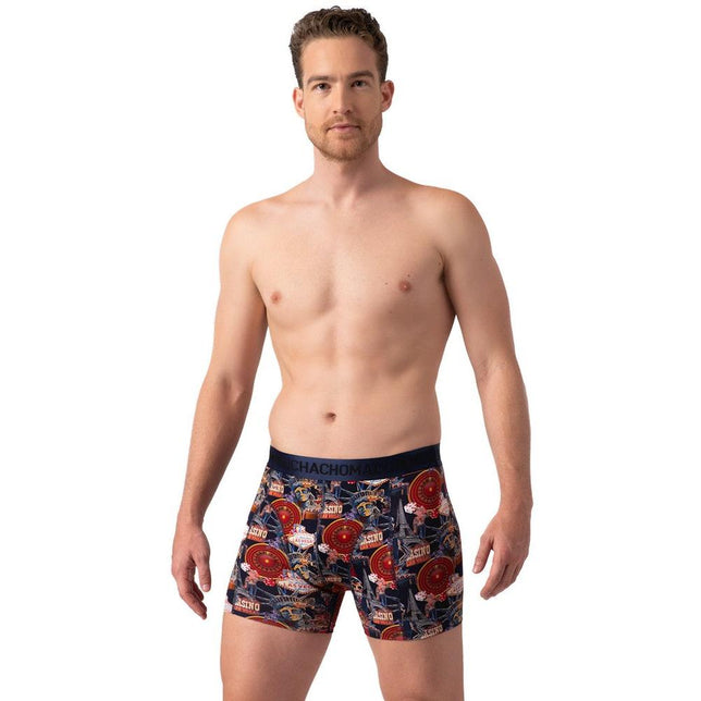 Muchachomalo Heren Boxer Men 2-Pack Shorts Las Vegas 2P LASJAP1010 - Jambelles