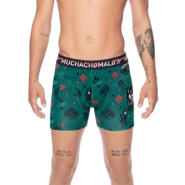 Muchachomalo Heren Boxer Men 3-Pack Shorts Casino 3P CASINO1010 - Jambelles