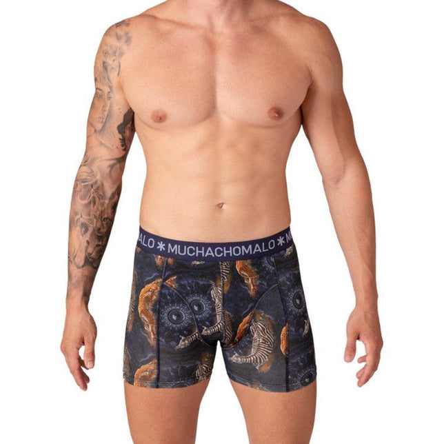Muchachomalo Heren Boxer Men 3-Pack Shorts Circle of Life U-CIRCLEOFLIFE1010 - Jambelles