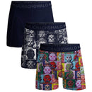 Muchachomalo Heren Boxer Men 3-Pack Shorts Robotheads U-ROBOTHEADS1010 - Jambelles