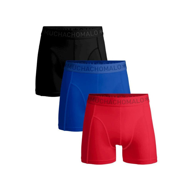 Muchachomalo Heren Boxer Men 3-pack Shorts Solid Microfiber 3P U-MICROFIB1010 - Jambelles