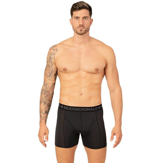 Muchachomalo Heren Boxer Men 3-pack Shorts Solid Microfiber 3P U-MICROFIB1010 - Jambelles