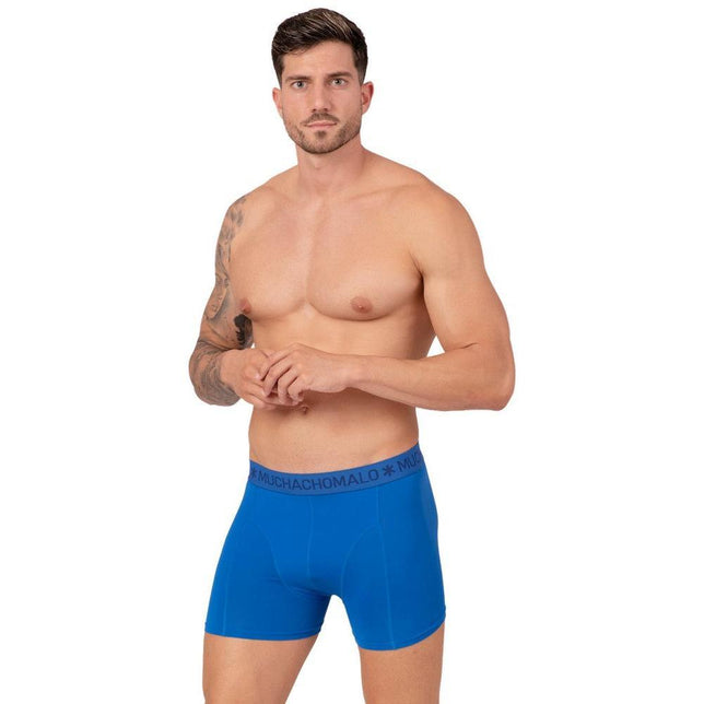 Muchachomalo Heren Boxer Men 3-pack Shorts Solid Microfiber 3P U-MICROFIB1010 - Jambelles