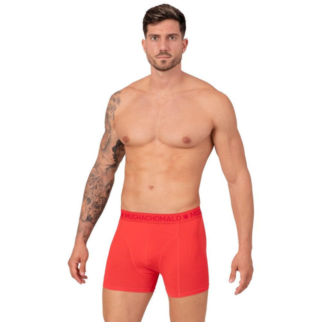 Muchachomalo Heren Boxer Men 3-pack Shorts Solid Microfiber 3P U-MICROFIB1010 - Jambelles