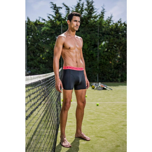 Muchachomalo Heren Boxer Men 3-pack Shorts Solid Microfiber 3P U-MICROFIB1010 - Jambelles