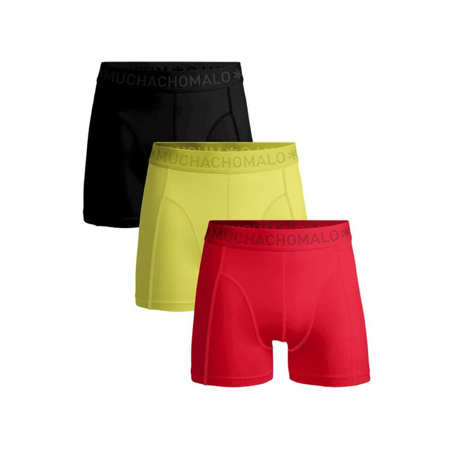 Muchachomalo Heren Boxer Men 3-pack Shorts Solid Microfiber 3P U-MICROFIB1010 - Jambelles
