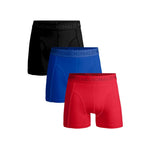 Men 3-pack Boxer Shorts Solid Microfiber 3P U-MICROFIB1010