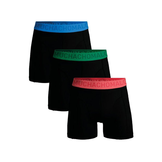Muchachomalo Heren Boxer Men 3-pack Shorts Solid Microfiber 3P U-MICROFIB1010 - Jambelles