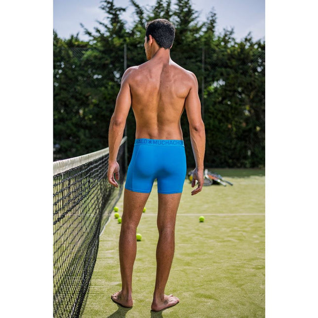 Muchachomalo Heren Boxer Men 3-Pack Shorts Solid Microfiber U-Microfib1010 - Jambelles