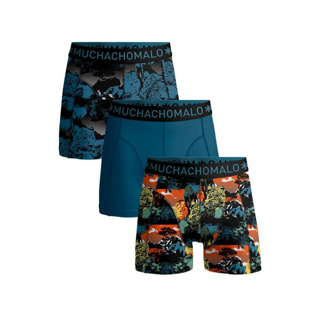 Men 3-Pack Boxer Shorts 3P U-AFRICA1010
