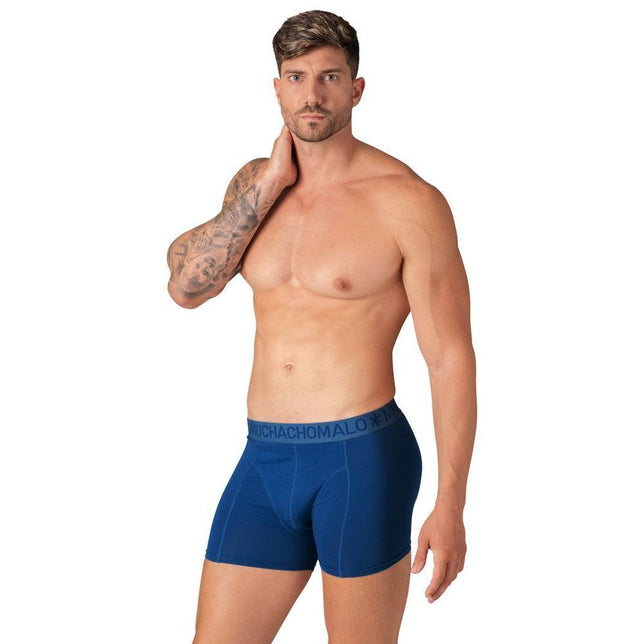 Muchachomalo Heren Boxer Men 5P Solid LCSOLID1010 - Jambelles