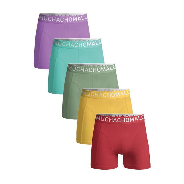 Muchachomalo Heren Boxer Men 5P Solid LCSOLID1010 - Jambelles