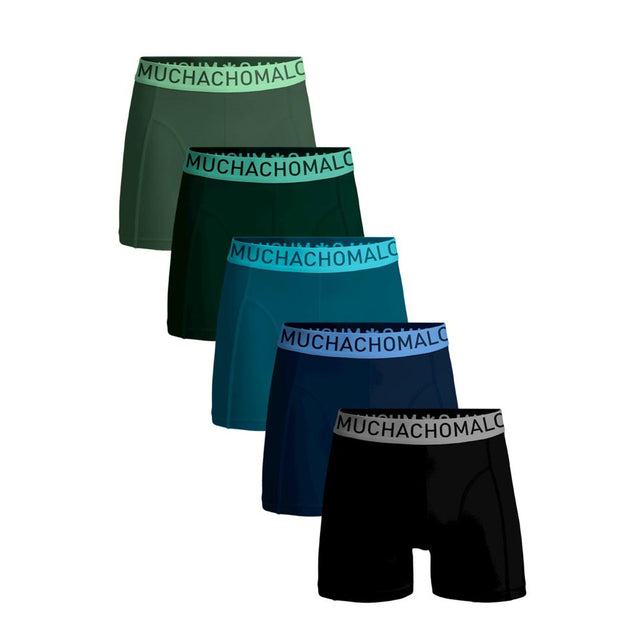 Muchachomalo Heren Boxer Men 5P Solid LCSOLID1010 - Jambelles