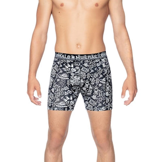 Muchachomalo Heren Boxer Men Short Iconic Art 2P ICNSA1010 - Jambelles
