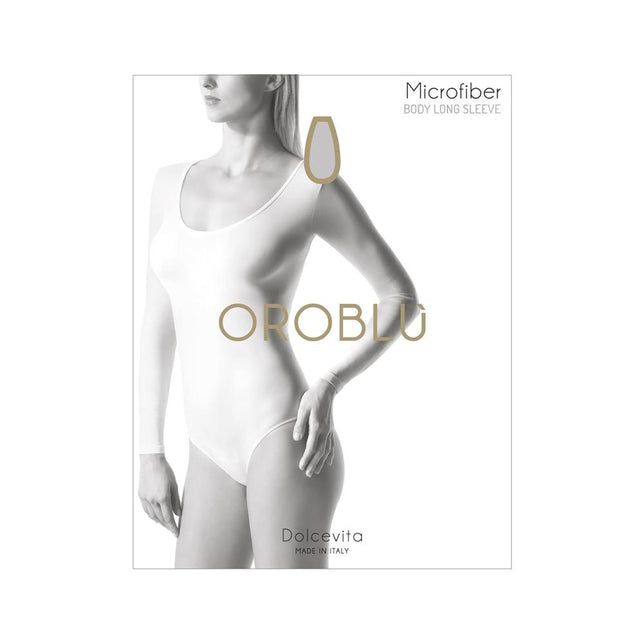 Oroblu Dames Body DV slip Round Long Sleeves VOBS01095 - Jambelles