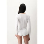 Oroblu Dames Hemd Perfect Line Cotton - T-Shirt Long VOBT01676 - Jambelles