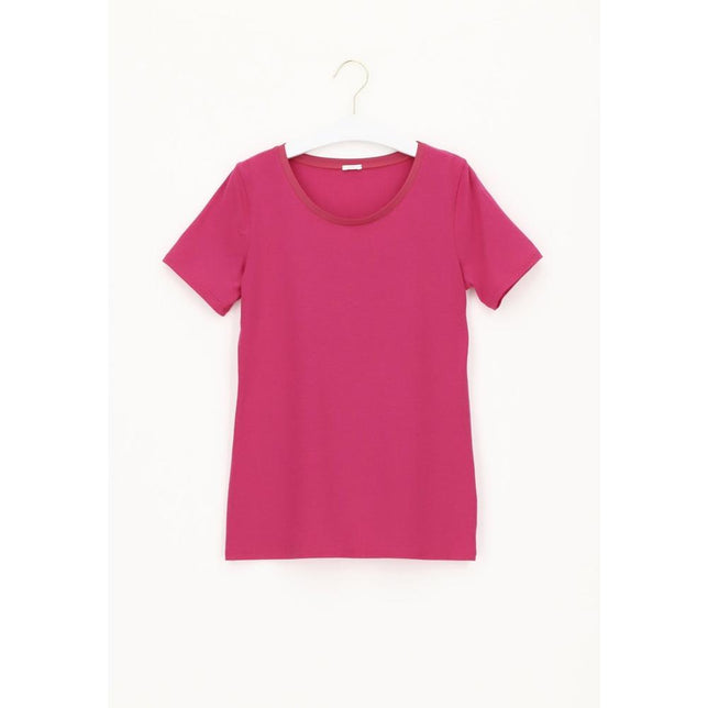 Oroblu Dames Hemd Perfect Line Cotton - T-Shirt Short VOBT01675 - Jambelles