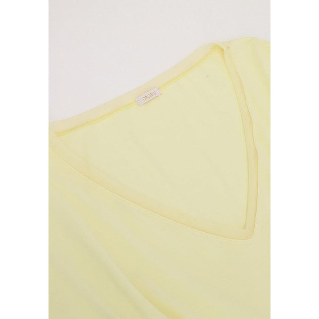 Oroblu Dames Hemd Perfect Line Modal - T-Shirt V-Neck VOBT68070 - Jambelles