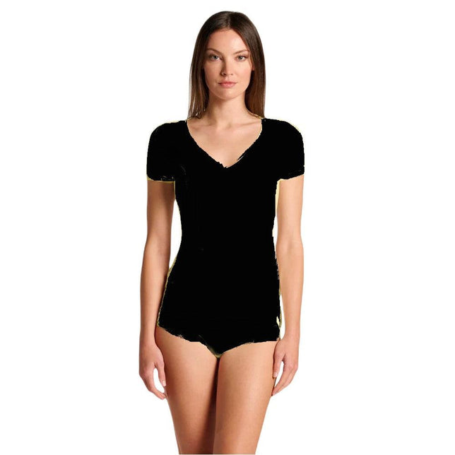 Oroblu Dames Hemd Perfect Line Modal - T-Shirt V-Neck VOBT68070 - Jambelles