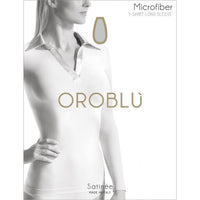 Oroblu Dames Hemd SatineeT-shirt Neck long sleeve VOBS01123 - Jambelles