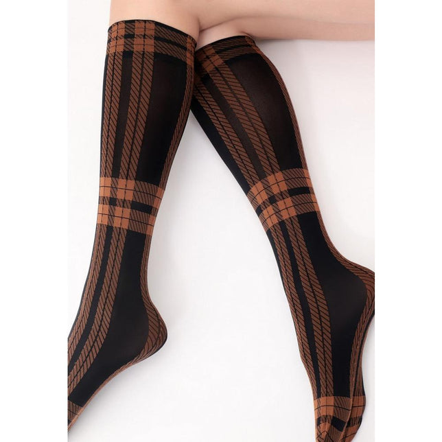 Oroblu Dames Kniekousen All Colors Scottish 50 Kniekous VOBC67916 - Jambelles