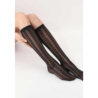 Oroblu Dames Kniekousen Decor 40 Kniekous VOBC67540 - Jambelles