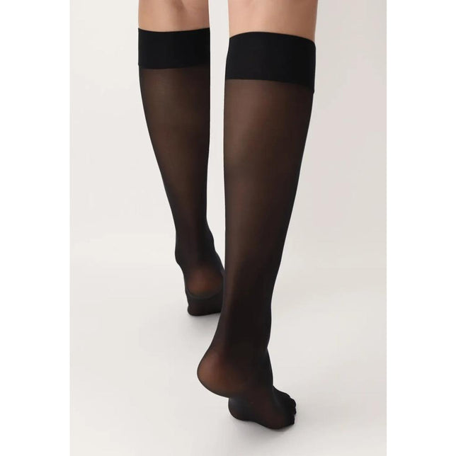 Oroblu Dames Kniekousen Mi-Bas Dolcevita 40 Kniekous VOBC01055 - Jambelles