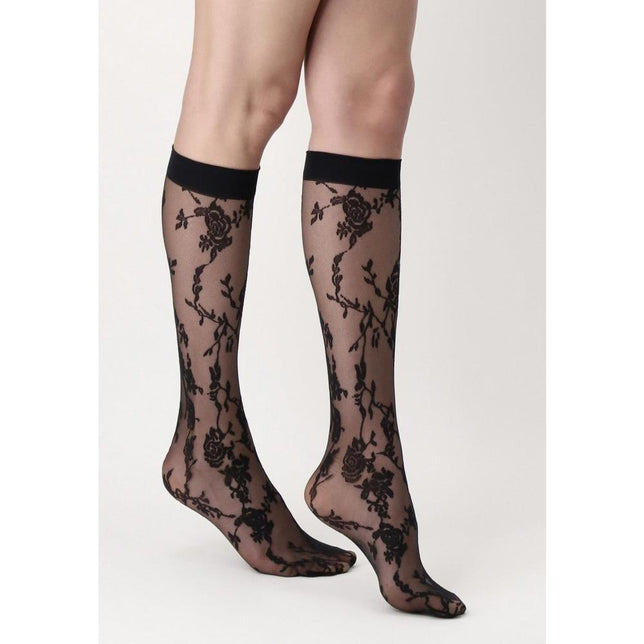 Oroblu Dames Kniekousen Mi-Bas Moony Kniekous VOBC67002 - Jambelles