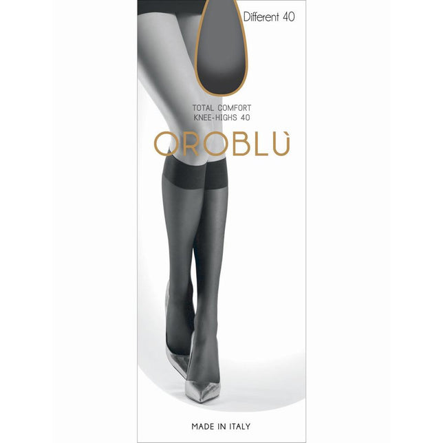 Oroblu Dames Kniekousen Mibas Different 40 KH semi-opaque VOBC01492 - Jambelles