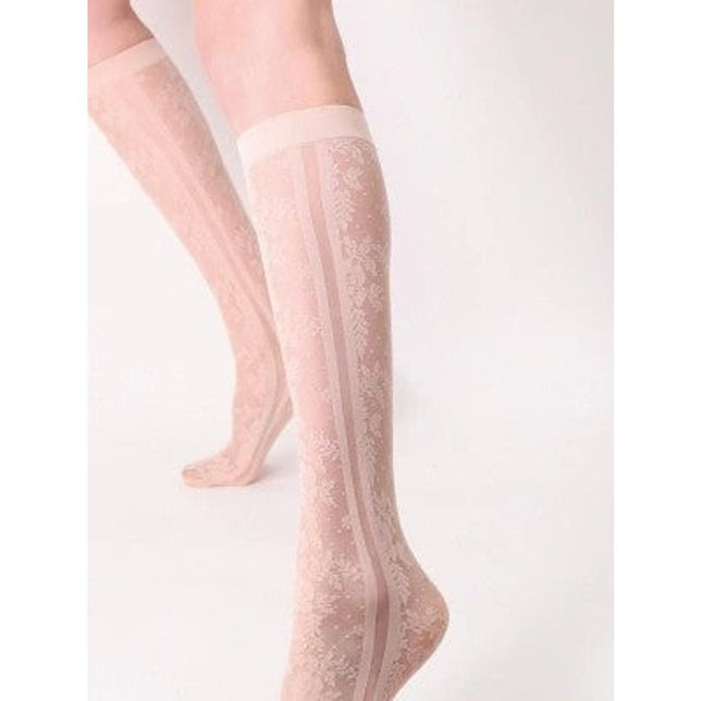 Oroblu Dames Kniekousen Sensuel Lace 20 Kniekous VOBC67792 - Jambelles