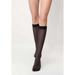 Oroblu Dames Kniekousen Sparkly Lace 40 Kniekous VOBC67541 - Jambelles