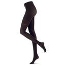 Grijze Oroblu ALL COLORS COTTON damespanty, effen en ondoorzichtig met hoge taille en brede tailleband. - Jambelles