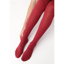 Grijze Oroblu ALL COLORS COTTON damespanty, effen en ondoorzichtig met hoge taille en brede tailleband. - Jambelles