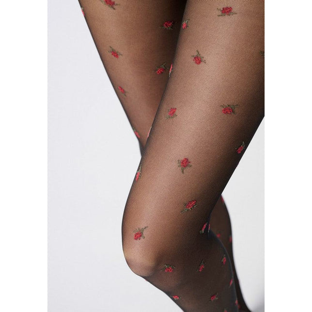 Oroblu Dames Panty Floral Fancy 30 VOBC68253 - Jambelles