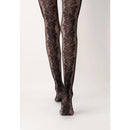 Oroblu Dames Panty Floral Net VOBC67131 - Jambelles