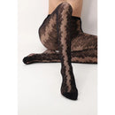 Oroblu Dames Panty Floral Net VOBC67131 - Jambelles