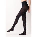 Oroblu Dames Panty Fur Tartan 50 VOBC67907 - Jambelles